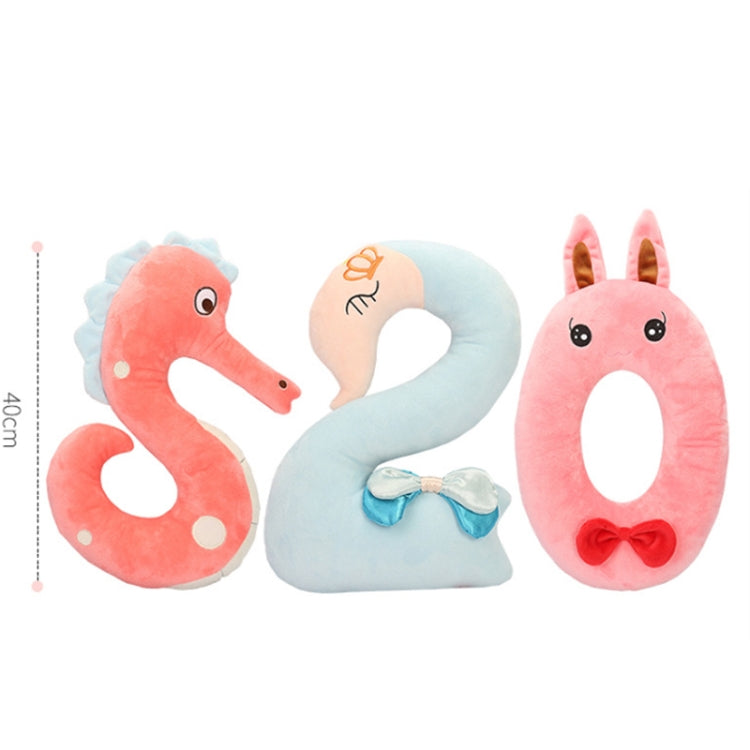 40cm Number Plush Doll Toys Soft Pillow For Kids Children(Number 1) - Soft Toys by buy2fix | Online Shopping UK | buy2fix