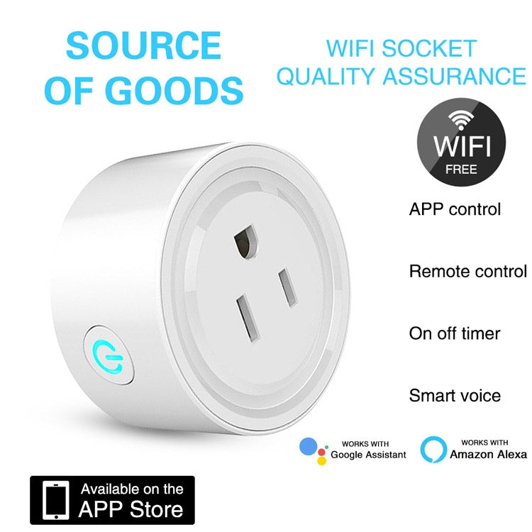 Tuya Smart App Wifi Smart Socket Phone Remote Timing Voice Switch Supports Alexa UK Plug, Style: 20A Power Model - Smart Socket by buy2fix | Online Shopping UK | buy2fix