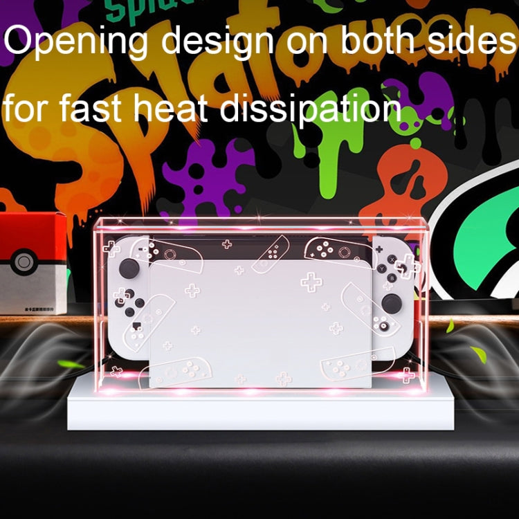 035 for Nintendo Switch/Oled Game Console Display Dustproof Cover, Spec: Handle - Cases by buy2fix | Online Shopping UK | buy2fix