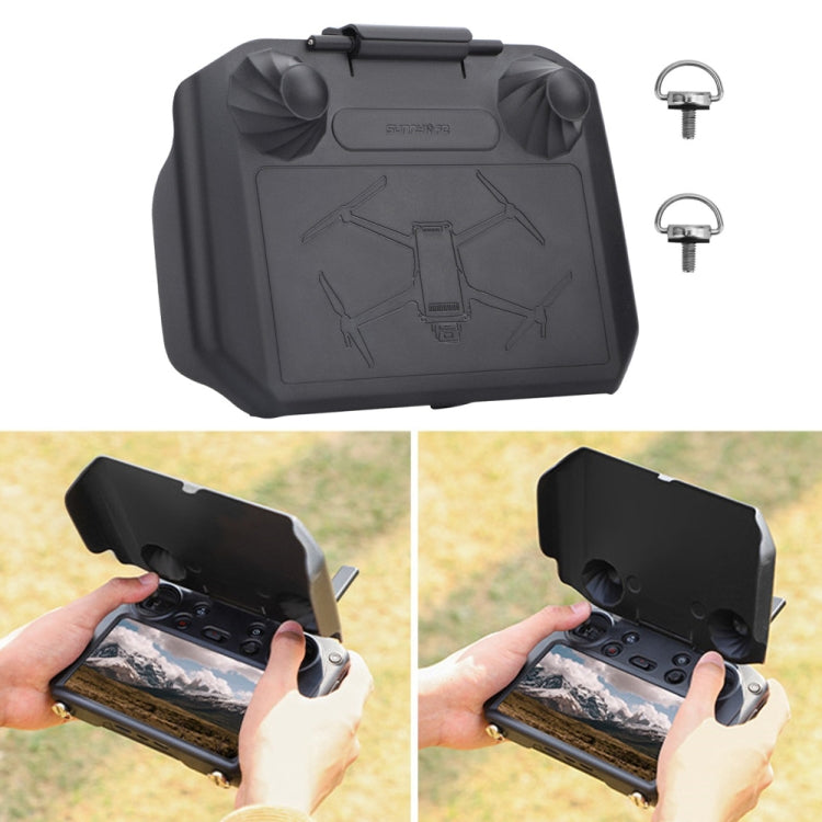 Sunnylife YK558 With Screen Remote Control Shielding Protection Cover For DJI Mini 3 / 3 Pro / Mavic 3 / RC Pro(Black) -  by Sunnylife | Online Shopping UK | buy2fix