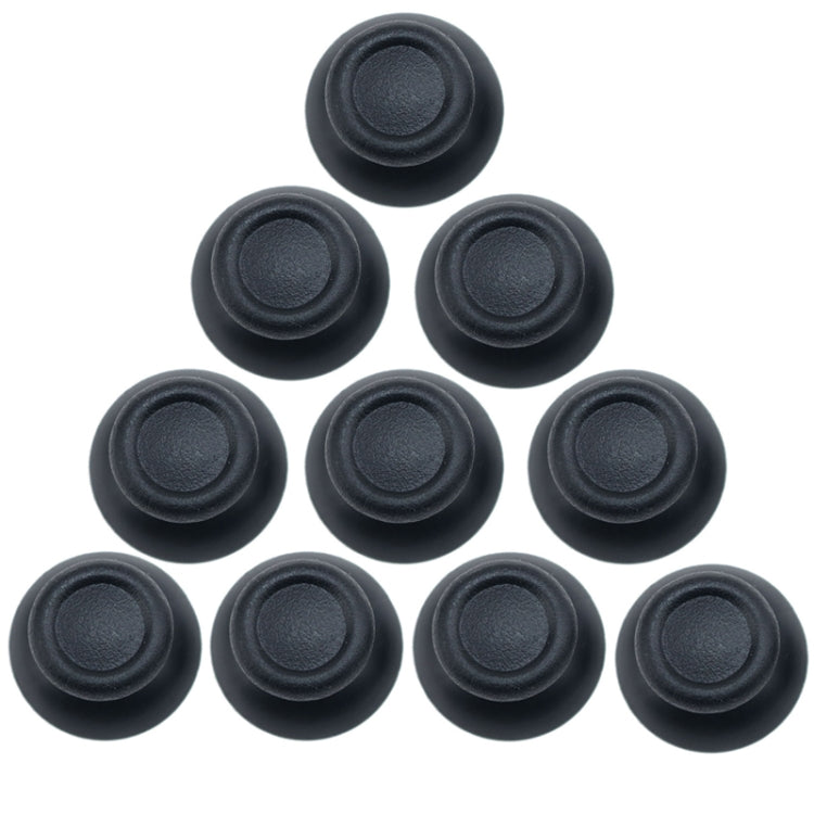 For PS4 10pcs Controller Joystick Mushroom Cap(Grey) - Repair & Spare Parts by buy2fix | Online Shopping UK | buy2fix