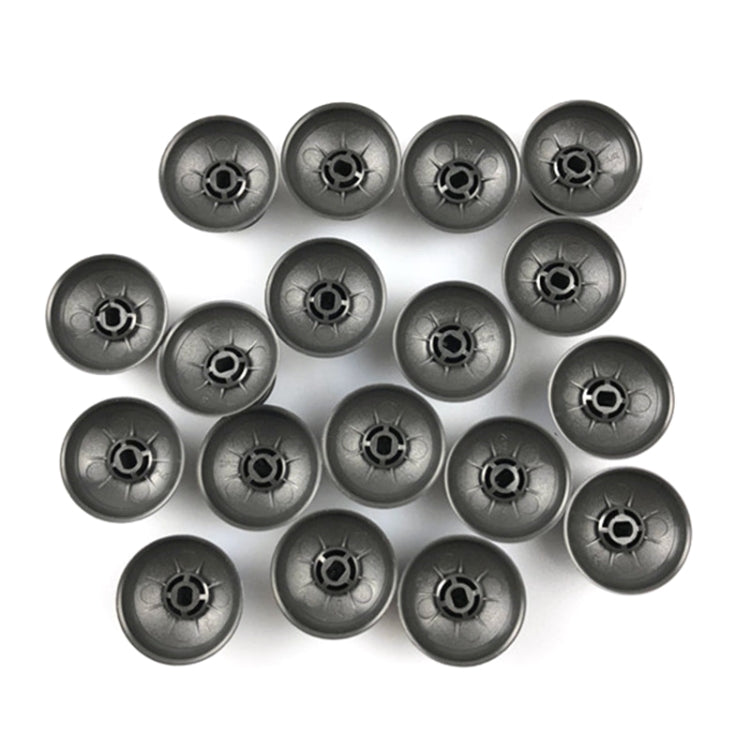 For PS4 10pcs Controller Joystick Mushroom Cap(Grey) - Repair & Spare Parts by buy2fix | Online Shopping UK | buy2fix