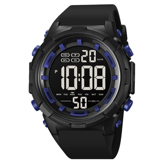 SKMEI 1845 Outdoor Waterproof Large Dial Multifunctional Sports Men Watch(Dark Blue) - Sport Watches by SKMEI | Online Shopping UK | buy2fix