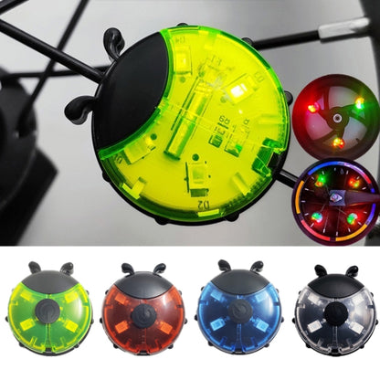 Ladybug Wheel Light Children Balance Bike Bicycle Hub Light, Color: Manual Green - Decorative Lights by buy2fix | Online Shopping UK | buy2fix