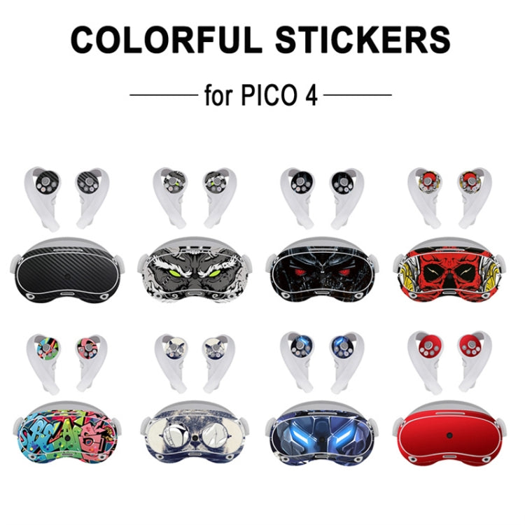 For PICO 4 Hifylux PC-SF19 VR Glasses Handle Head Wearing 3D Body Sensing Game Protection Film Stickers(Steel Soldiers) - Consumer Electronics by Hifylux | Online Shopping UK | buy2fix