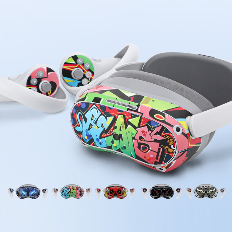 For PICO 4 Hifylux PC-SF19 VR Glasses Handle Head Wearing 3D Body Sensing Game Protection Film Stickers(Steel Soldiers) - Consumer Electronics by Hifylux | Online Shopping UK | buy2fix