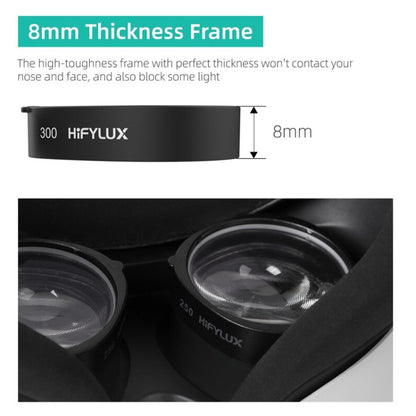 For Oculus Quest 2 Hifylux Q2-QF11 1pair Myopia Lens Frame Aspheric Resin VR Glasses Accessories(200 Degrees) - VR Accessories by Hifylux | Online Shopping UK | buy2fix