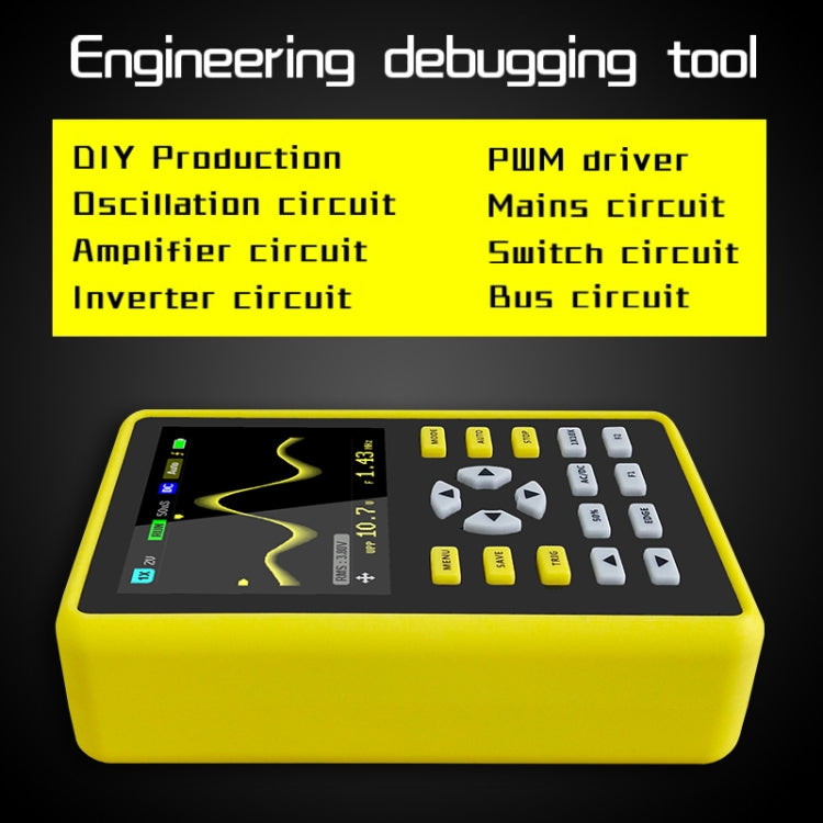 FNIRSI 2.4 Inch IPS Screen 100MHz Digital Oscilloscope(5012H) - Digital Multimeter by FNIRSI | Online Shopping UK | buy2fix