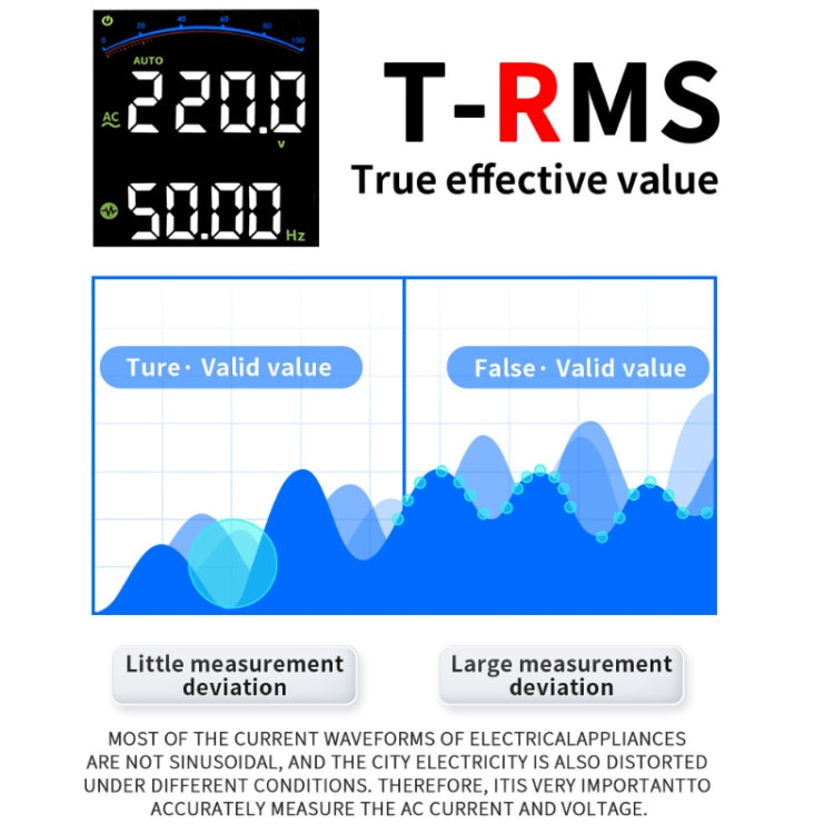 FNIRSI S1 Digital High Precision Fully Automatic Digital Multimeter(Blue) -  by FNIRSI | Online Shopping UK | buy2fix