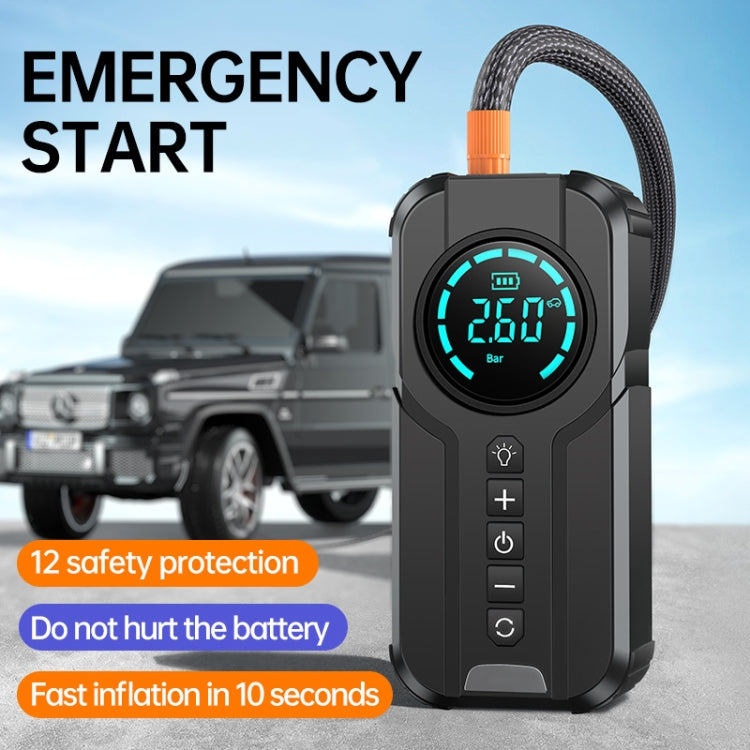 YX1920SH 8400mAh Vehicle Emergency Start Power Supply Air Pump All-in-one Machine -  by buy2fix | Online Shopping UK | buy2fix