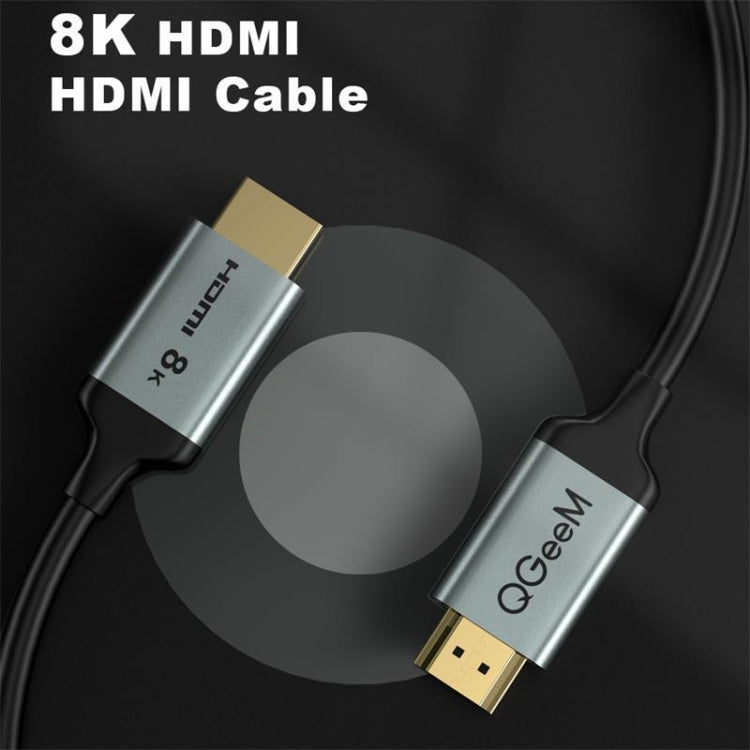 QGeeM QG-AV17 HDMI To HDMI Connection Cable Support 8K&60Hz 4.5m Length - Cable by QGeeM | Online Shopping UK | buy2fix