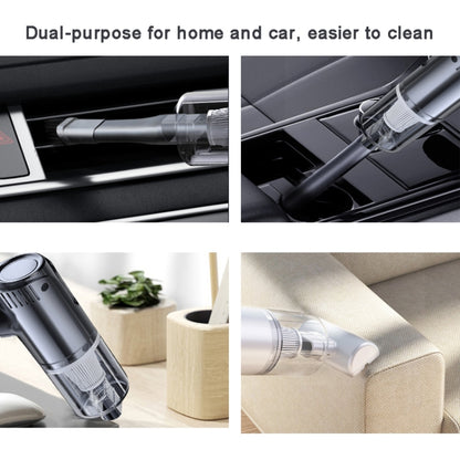 ST-8001CG 7.4V 4000mah Black 50W Wireless Handheld Large Suction Car Vacuum Cleaner - Vacuum Cleaner by SUITU | Online Shopping UK | buy2fix