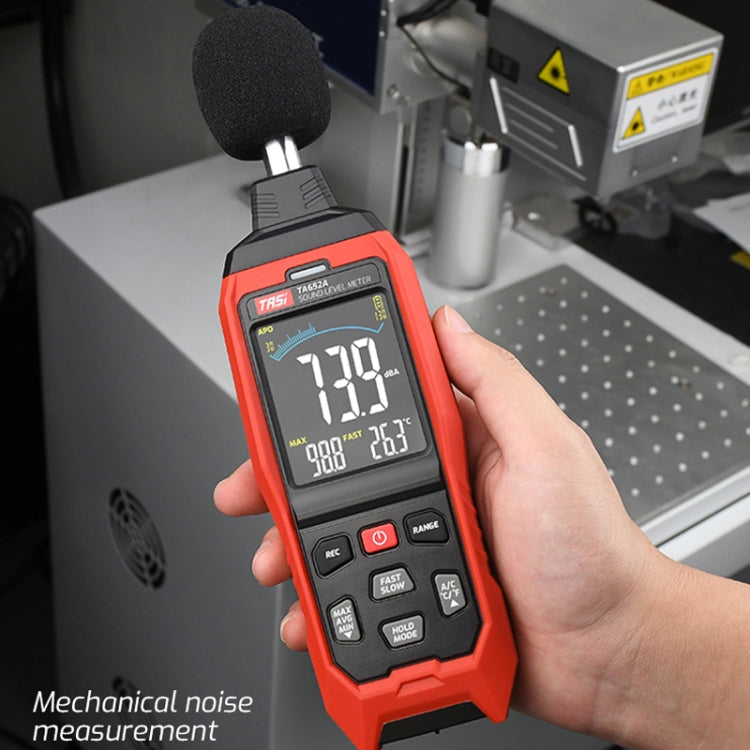 TASI TA652A Home Noise Tester Detection Volume Device - Light & Sound Meter by TASI | Online Shopping UK | buy2fix