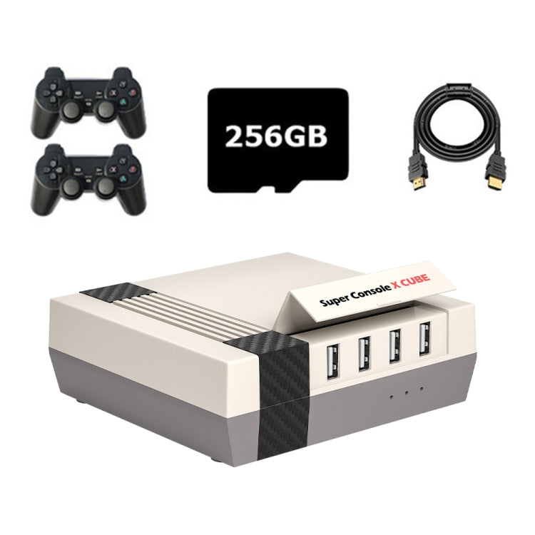 Super Console X Cube Wireless Retro TV Video Game Console Built-in 50+ Emulators 256G 50000+ Games(EU Plug) - Pocket Console by buy2fix | Online Shopping UK | buy2fix