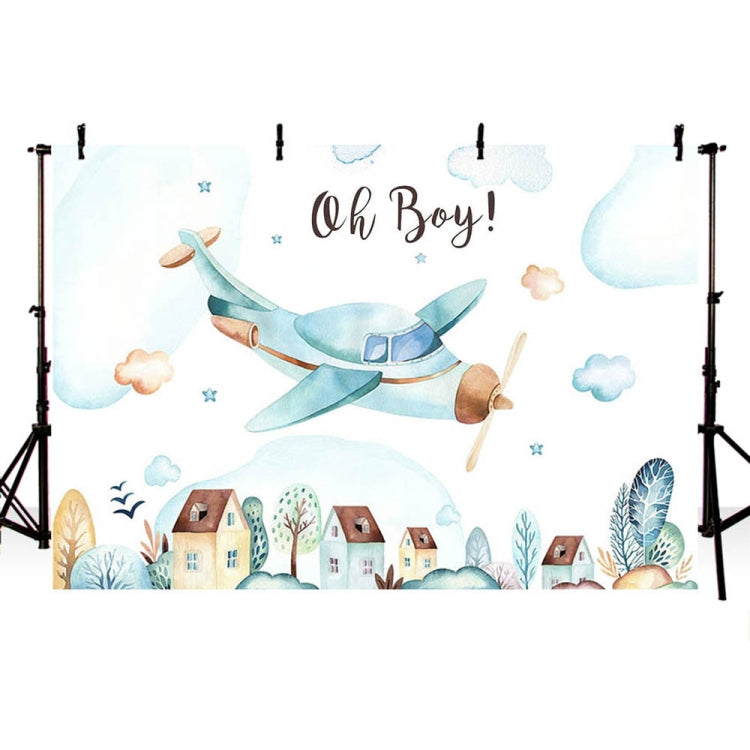 150x100cm Aircraft Theme Birthday Background Cloth Party Decoration Photography Background -  by buy2fix | Online Shopping UK | buy2fix