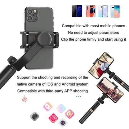 APEXEL APL-D6 Live Video Multifunctional Mobile Phone Gimbal Stabilizer Selfie Stick - Handheld Gimbals by APEXEL | Online Shopping UK | buy2fix