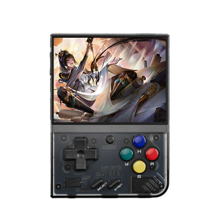 Miyoo Mini Plus 3.5 Inch IPS Screen Retro Handheld Game Console NO Card 0 Games(Transparent Black) - Pocket Console by buy2fix | Online Shopping UK | buy2fix