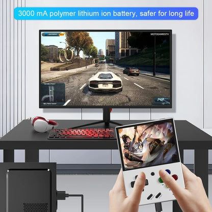 Miyoo Mini Plus 3.5 Inch IPS Screen Retro Handheld Game Console 32GB 9K Games(Grey) - Pocket Console by buy2fix | Online Shopping UK | buy2fix