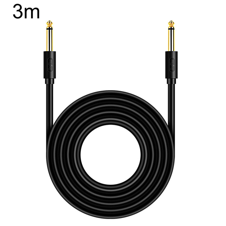 3m JINGHUA 6.5mm Audio Cable Male to Male Microphone Instrument Tuning Cable - Microphone Audio Cable & Connector by JINGHUA | Online Shopping UK | buy2fix