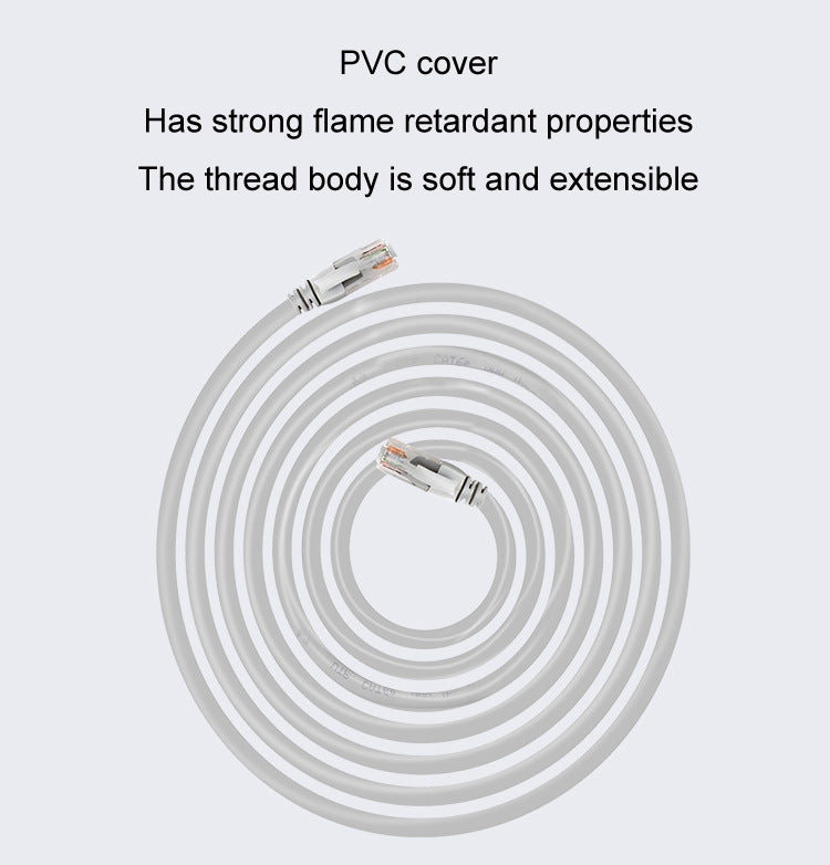 3m JINGHUA Cat5e Set-Top Box Router Computer Engineering Network Cable - Lan Cable and Tools by JINGHUA | Online Shopping UK | buy2fix