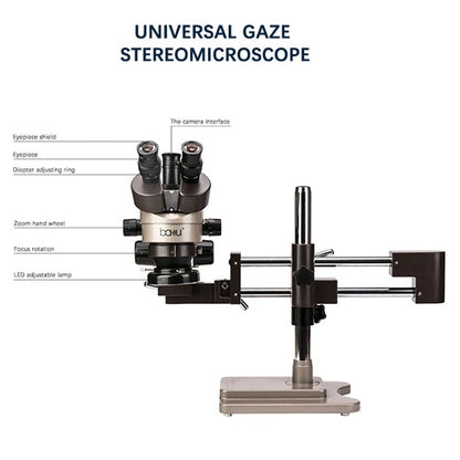 Baku BA-010T Electronic Microscopy Jewelry Appraisal Mobile Phone Circuit Board Repair Jade Magnifying Glass(US Plug 110V) - Digital Microscope by BAKU | Online Shopping UK | buy2fix