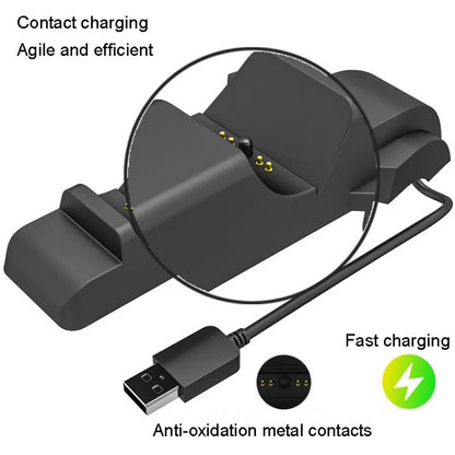 iplay HBP-300 For PS5 Game Handle Contact Dual Charging Base(Black) - Charger & Power by iplay | Online Shopping UK | buy2fix