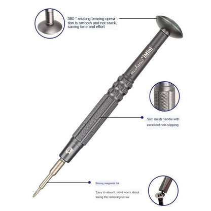 MECHANIC iMini Series Mobile Phone Repair Glasses Screw Batch Clock Tool, Series: Phillips 2.5 - Screwdriver by MECHANIC | Online Shopping UK | buy2fix