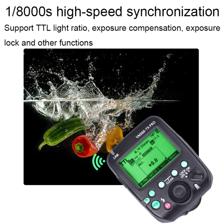 For Nikon YONGNUO YN560-TX Pro High-speed Synchronous TTL Trigger Wireless Flash Trigger - Wireless Flash Trigger by YONGNUO | Online Shopping UK | buy2fix