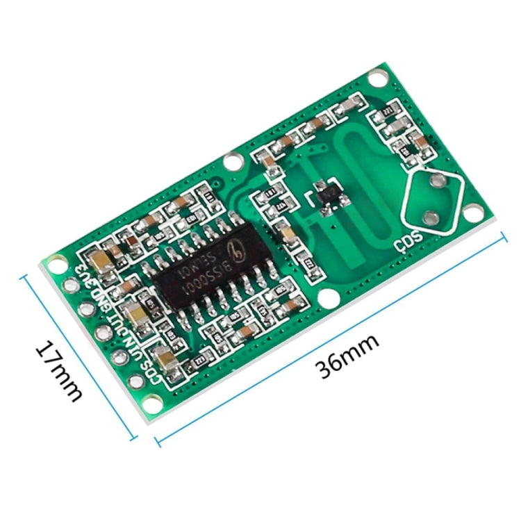 Microwave Radar Human Body Sensor Switch Detection Module(RCWL-0516) - Sensor Module by buy2fix | Online Shopping UK | buy2fix