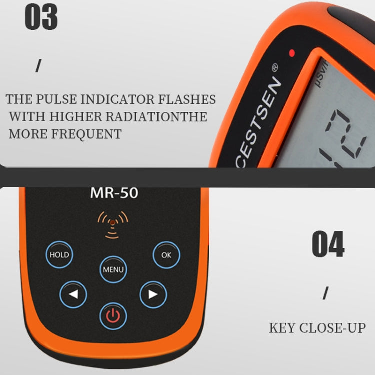 CESTSEN MR-50EXP  Nuclear Radiation Detector Radioactive Environmental Radiation αβγX-Ray Detector,CN Plug - Radiation Detector by CESTSEN | Online Shopping UK | buy2fix