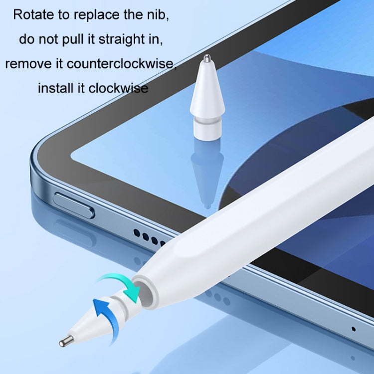 For Apple Pencil 1/2 Generation Modified Metal Wear-Resistant Paper-Like Needle Tube Nib, Color: 4.0 Extended Reform Silver - Pencil Accessories by buy2fix | Online Shopping UK | buy2fix