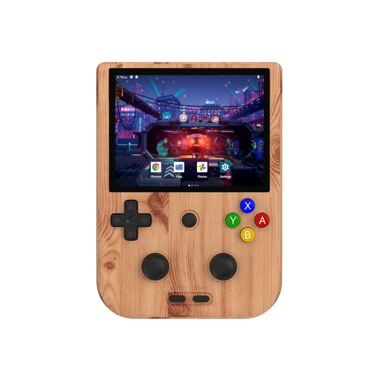 ANBERNIC  RG405V 4+128G 7000+ Games Handheld Game Console 4-Inch IPS Screen Android 12 System T618 64-Bit Game Player(Wood Grain) - Pocket Console by ANBERNIC | Online Shopping UK | buy2fix