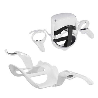 iplay Universal VR Wall-mounted Storage Bracket  For Oculus Quest 3/2 Pico 4/3 PS5 VR(White) - VR Accessories by iplay | Online Shopping UK | buy2fix
