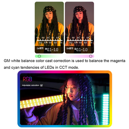 YONGNUO YN360IV 480 LEDs RGB APP Controlled Photography Fill Light, Spec: Standard+NP-F970 -  by YONGNUO | Online Shopping UK | buy2fix