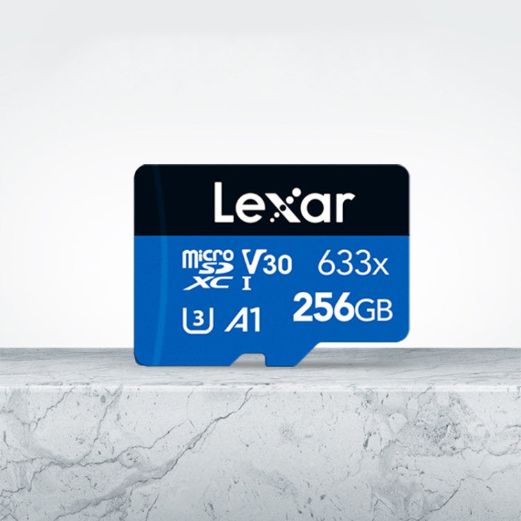 Lexar 633x 256GB High-speed Mobile Phone Camera Memory TF Card Switch Expansion Driving Recorder Dedicated Storage Flash Memory Card - Micro SD Card by Lexar | Online Shopping UK | buy2fix