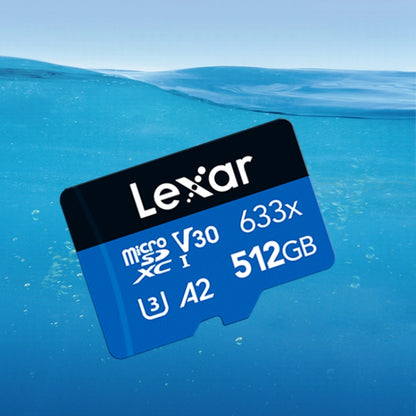 Lexar 633x 512GB High-speed Flash Memory Card Sports Camera Mobile Phone TF Car Driving Recorder Memory Card - Micro SD Card by Lexar | Online Shopping UK | buy2fix