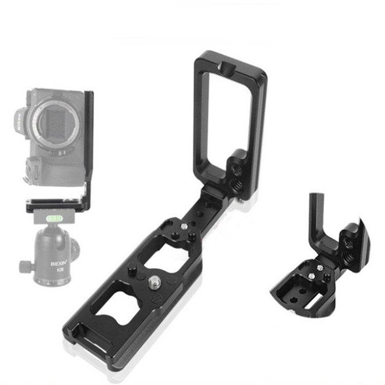 BEXIN for Nikon Z7 / Z6 Push-Pull Type Aluminum Alloy Vertical Shoot Quick Release L Plate Bracket Base Holder - L-Bracket by BEXIN | Online Shopping UK | buy2fix