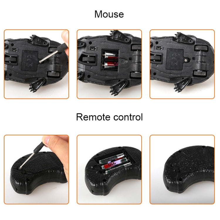 Tricky Funny Toy Infrared Remote Control Scary Creepy Mouse, Size: 21*7cm -  by buy2fix | Online Shopping UK | buy2fix