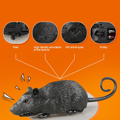 Tricky Funny Toy Infrared Remote Control Scary Creepy Mouse, Size: 21*7cm -  by buy2fix | Online Shopping UK | buy2fix