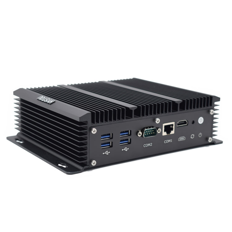 HYSTOU P09-6L Windows / Linux System Mini PC, Intel Celeron 3865U 2 Core 2 Threads up to 1.80GHz, Support mSATA, 8GB RAM DDR3 + 128GB SSD - Windows Mini PCs by HYSTOU | Online Shopping UK | buy2fix