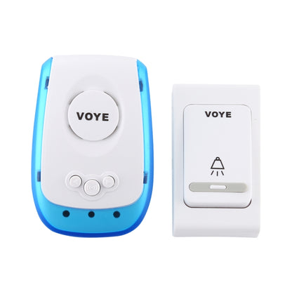 VOYE V009B Home Music Remote Control Wireless Doorbell with 38 Polyphony Sounds, US Plug (White) - Wireless Doorbell by VOYE | Online Shopping UK | buy2fix