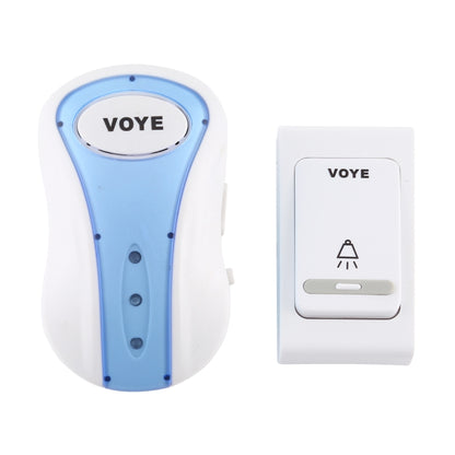 VOYE V008B Home Music Remote Control Wireless Doorbell with 38 Polyphony Sounds, US Plug (White) - Wireless Doorbell by VOYE | Online Shopping UK | buy2fix