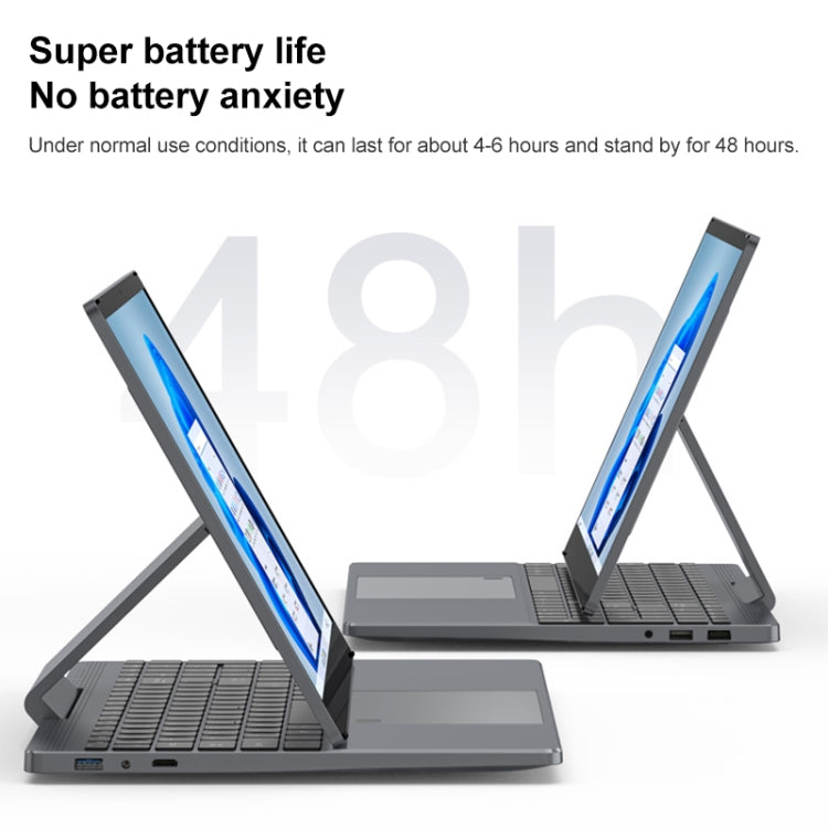 N95 Yoga Laptop, 15.6 inch, 12GB+512GB, Windows 10, Intel Alder Lake N95 Quad Core 1.7GHz-3.4GHz, Support Dual Band WiFi / BT - Others by buy2fix | Online Shopping UK | buy2fix