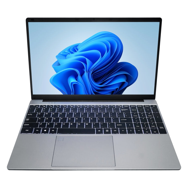 HONGSAMDE HSD1509 Notebook, 15.6 inch, 16GB+128GB, Windows 11 Intel Celeron N5095 Quad Core, Support TF Card & WiFi & BT & HDMI, US Plug(Silver Grey) - HONGSAMDE by Hongsamde | Online Shopping UK | buy2fix