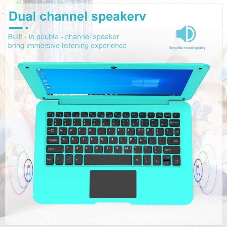 A133 10.1 inch Laptop, 2GB+16GB, Android 12,  Allwinner A133 Quad Core CPU 1.6Ghz, Support Bluetooth & WiFi, EU Plug(Black) - Others by buy2fix | Online Shopping UK | buy2fix