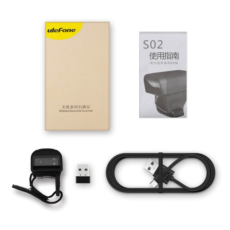 Ulefone uScan RS1 Mini Wireless Bluetooth Ring Scanner (Black) - Consumer Electronics by Ulefone | Online Shopping UK | buy2fix