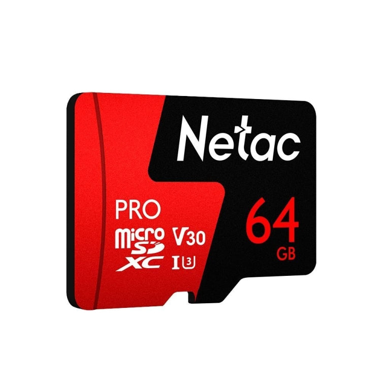 Netac P500 PRO 64GB U3 Speed Level Automobile Data Recorder Monitor Camera Memory Card TF Card - Micro SD Card by Netac | Online Shopping UK | buy2fix