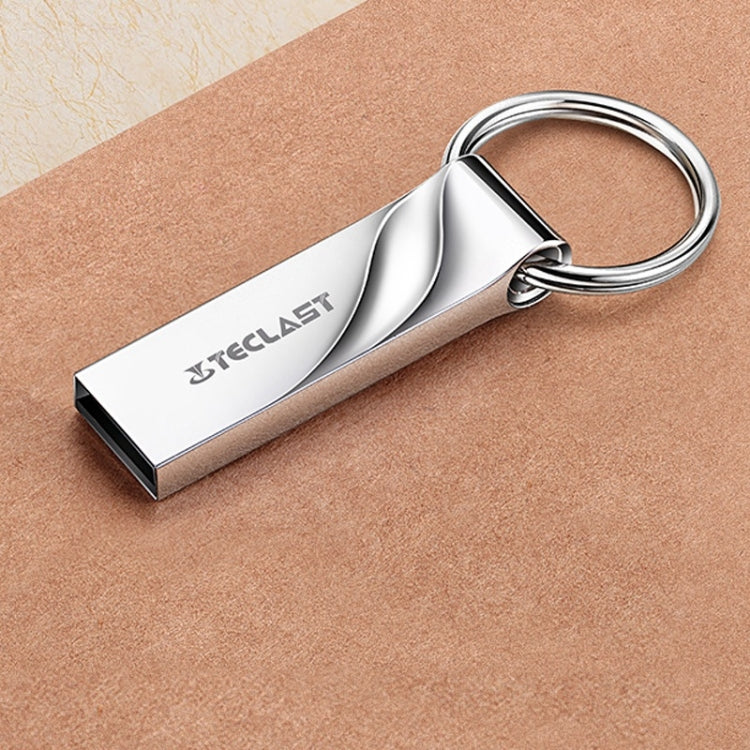 TECLAST 16GB USB 2.0 Fashion and Portable Metal USB Flash Drive with Hanging Ring - USB Flash Drives by TECLAST | Online Shopping UK | buy2fix