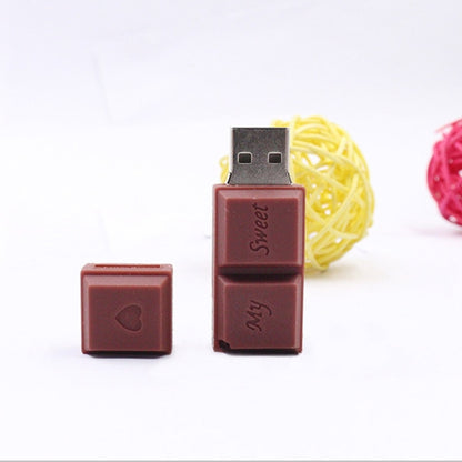 MicroDrive 8GB USB 2.0 Creative Chocolate U Disk - USB Flash Drives by MicroDrive | Online Shopping UK | buy2fix