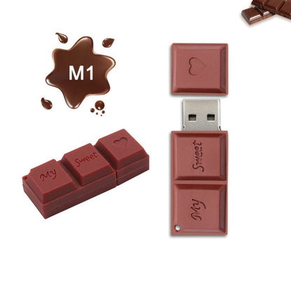 MicroDrive 128GB USB 2.0 Creative Chocolate USB Flash Drive - USB Flash Drives by MicroDrive | Online Shopping UK | buy2fix